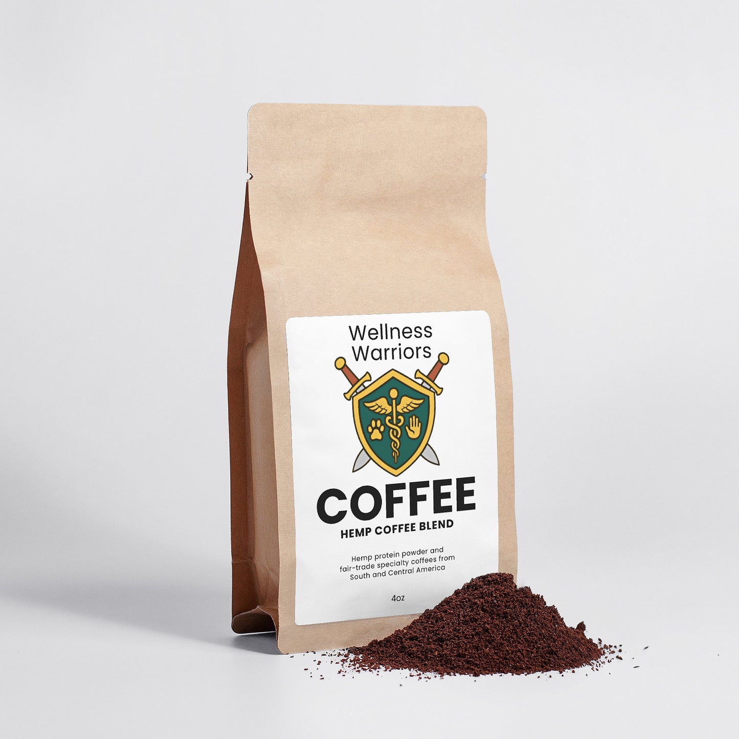 Hemp Coffee Blend - Medium Roast 4oz