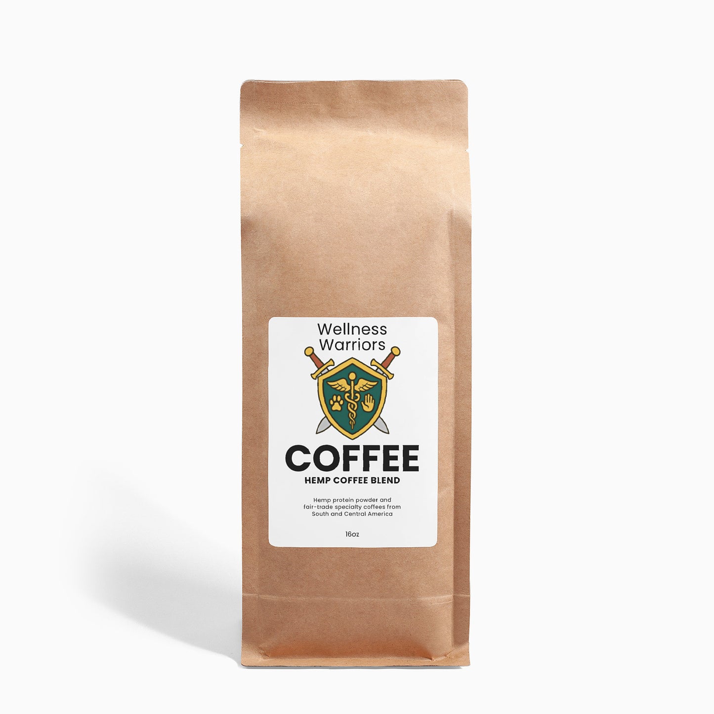 Hemp Coffee Blend - Medium Roast 16oz